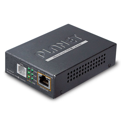 EU Product - PLANET VC-231GP network media converter 1000 Mbit/s Black thumbnail