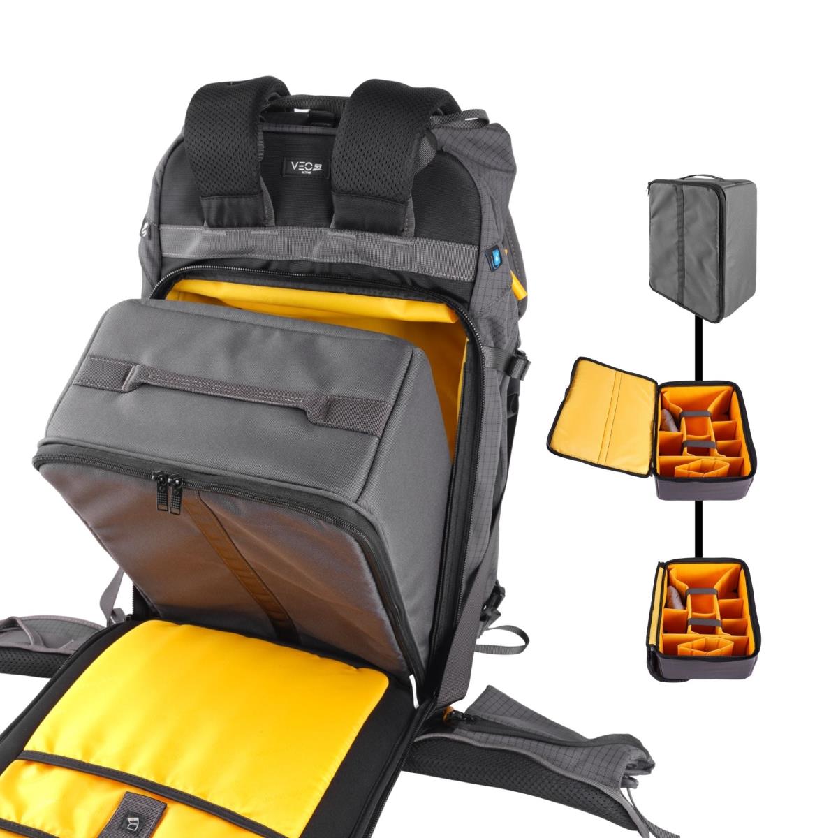 Camera Case Backpack Grey (veo Active49 Gy) thumbnail