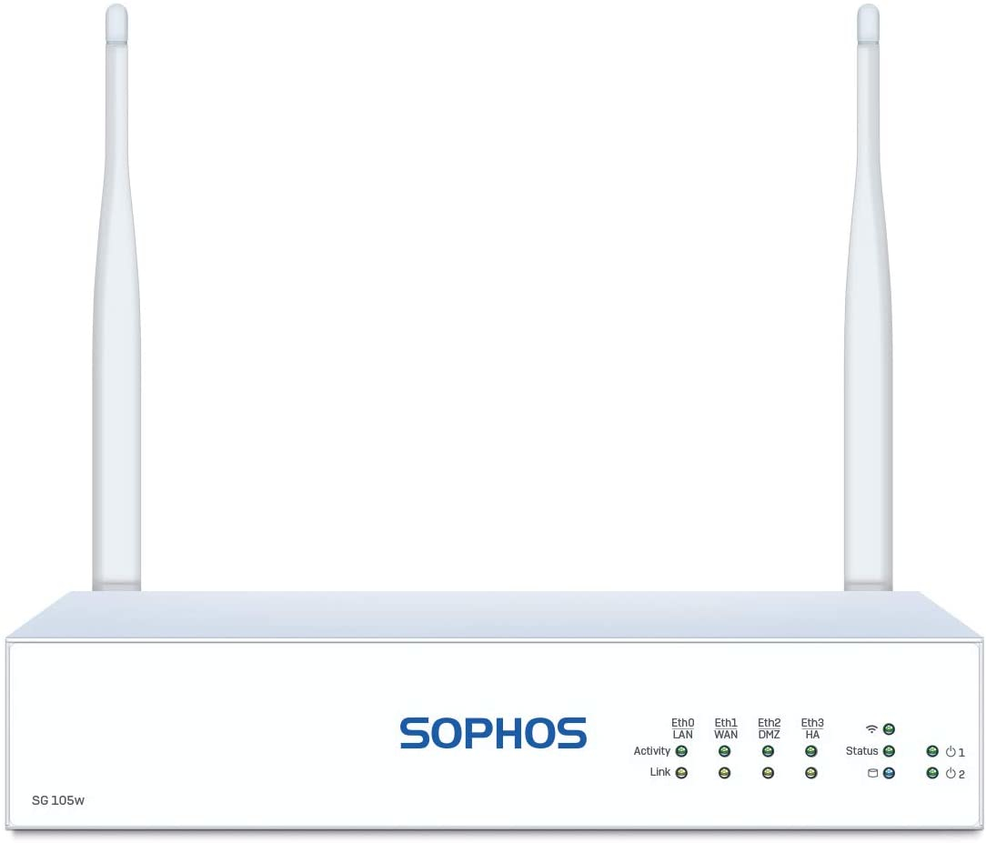 Sophos SG 105w rev. 3 hardware firewall Desktop 2500 Mbit/s thumbnail