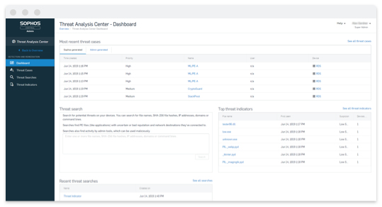 EU Product - Sophos Central Intercept X Advanced for Server Antivirus security 1 license(s) thumbnail