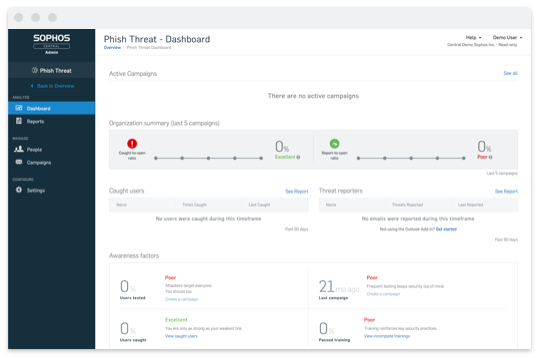 EU Product - Sophos Central Intercept X Advanced for Server Antivirus security 1 license(s) thumbnail