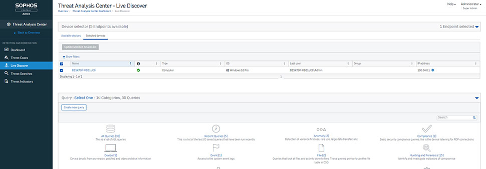 Sophos Central Intercept X Advanced for Server - 10-24 servers - 60 MOS thumbnail