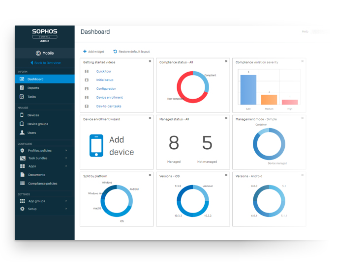 EU Product - Sophos 12M Web Protection Firewall 1 license(s) thumbnail