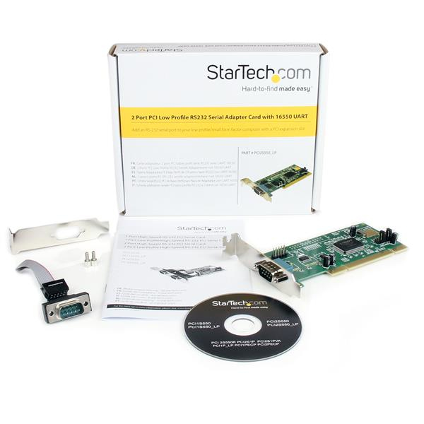 I/o Card  PCI  2-port 16c550 Low Profile Serial thumbnail
