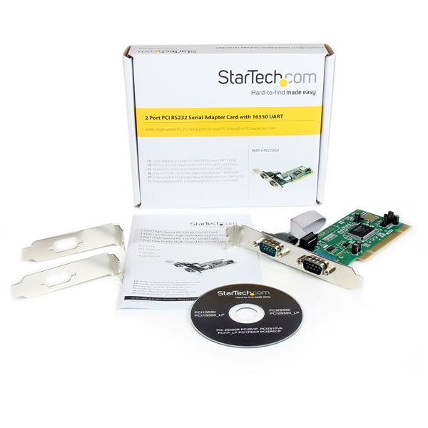PCI I/o Card 2-port 16c550 Serial Accelarator thumbnail