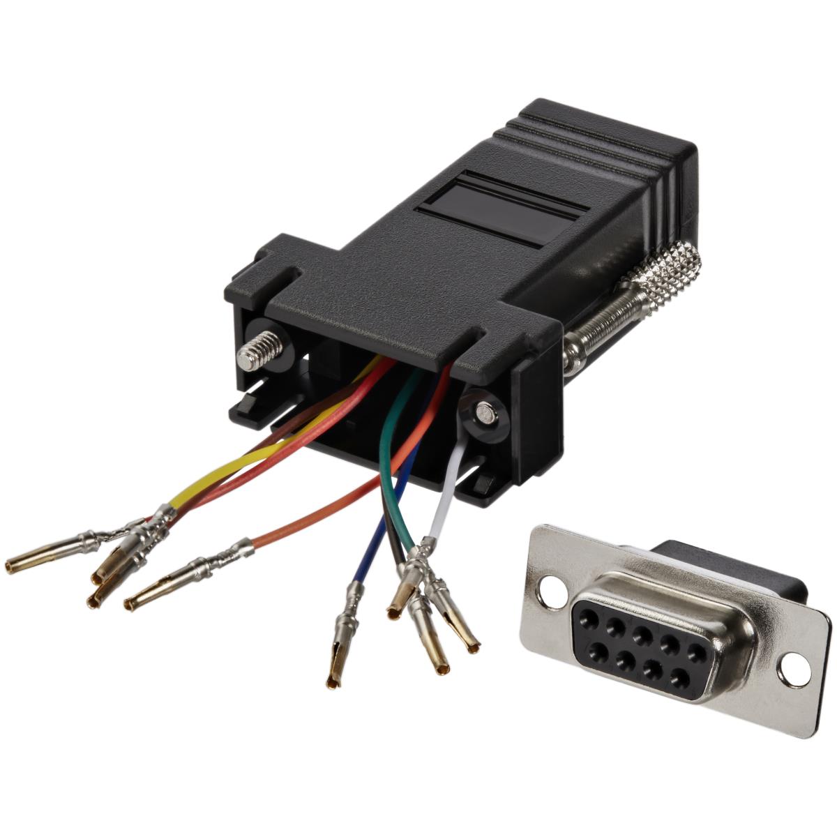 ADAPTER DB9F TO RJ45F thumbnail