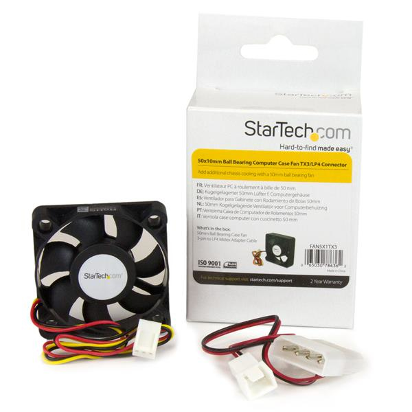 5X1CM 3 PIN BALL BEARING FAN thumbnail