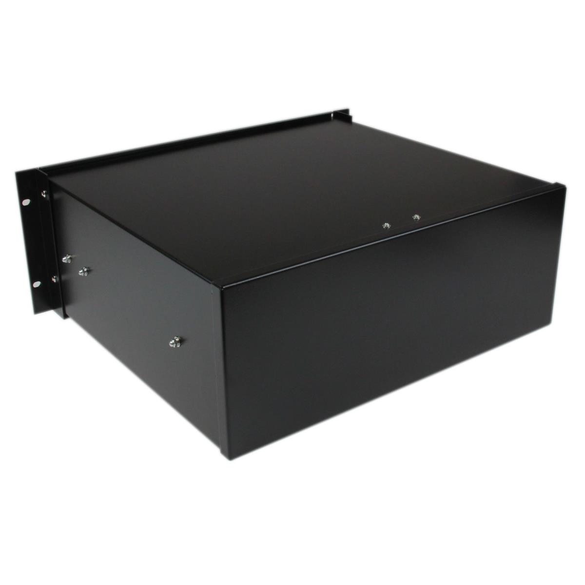 4U BLACK STEEL STORAGE DRAWER thumbnail