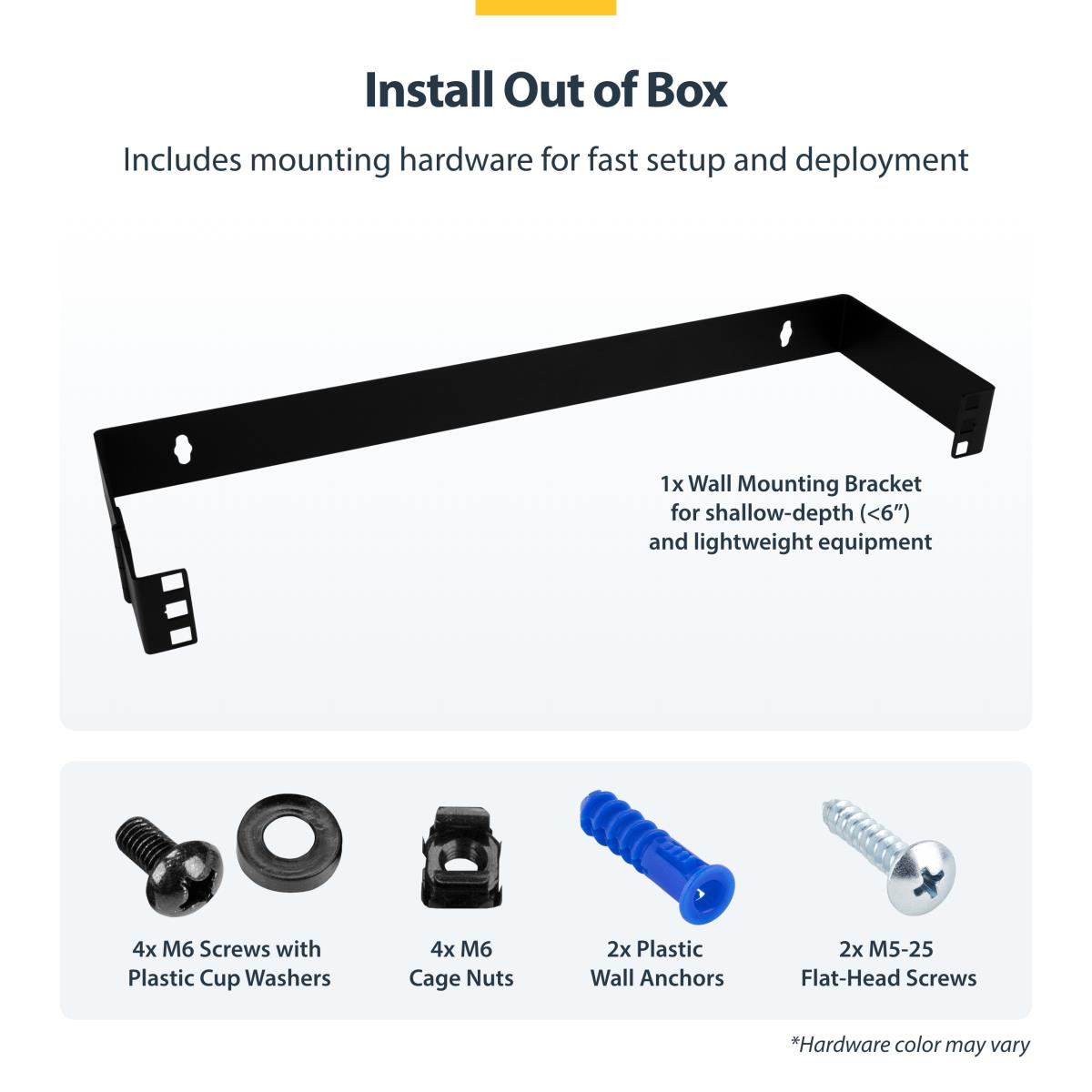 WALL MOUNT PATCH PANEL BRACKET thumbnail