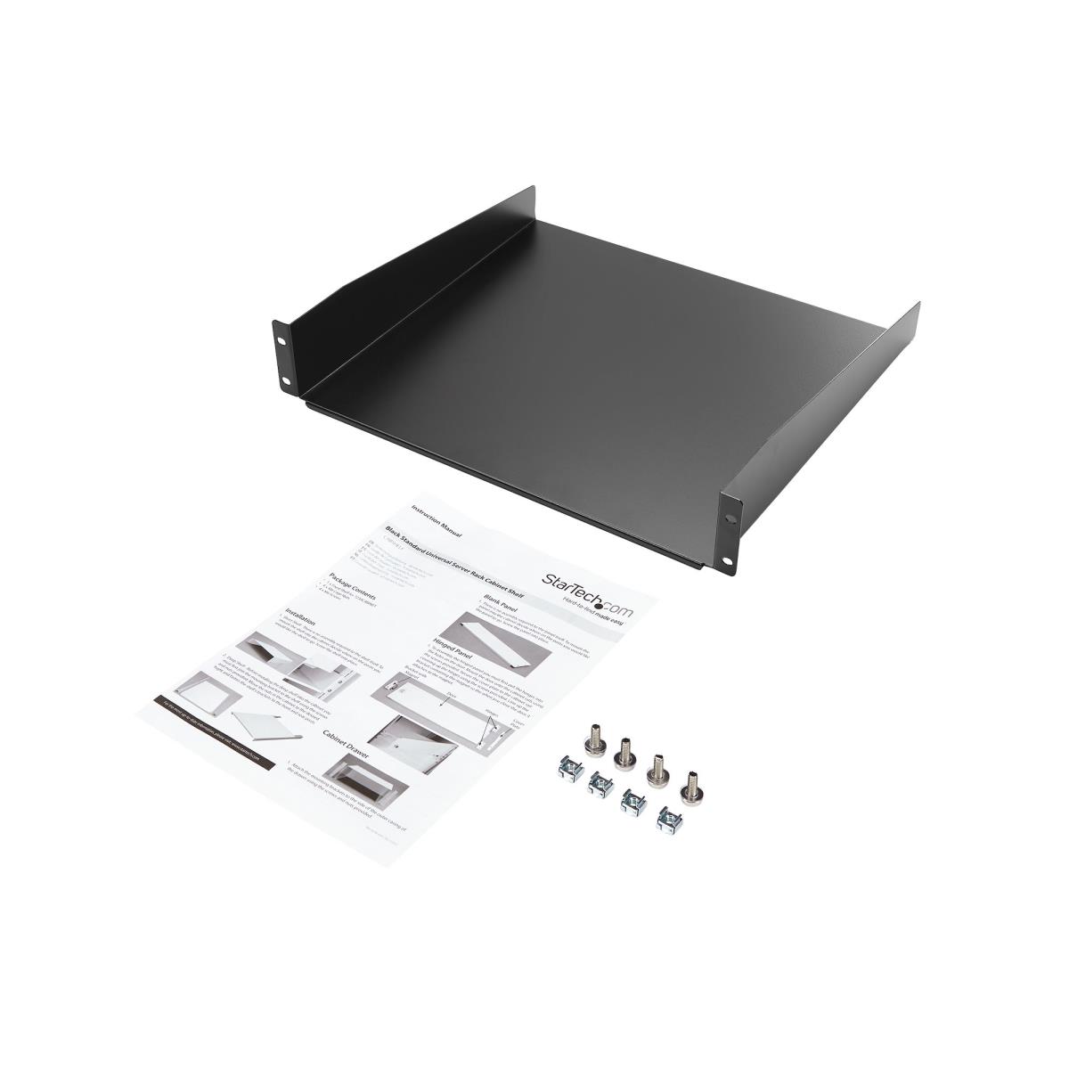2U SERVER RACK SHELF UNIVERSAL thumbnail