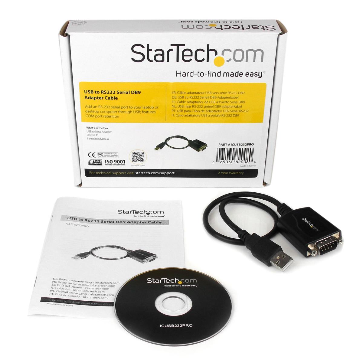 USB TO RS-232 ADAPTER WITH thumbnail