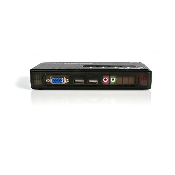 4 PORT BLACK USB KVM SWITCH KIT thumbnail