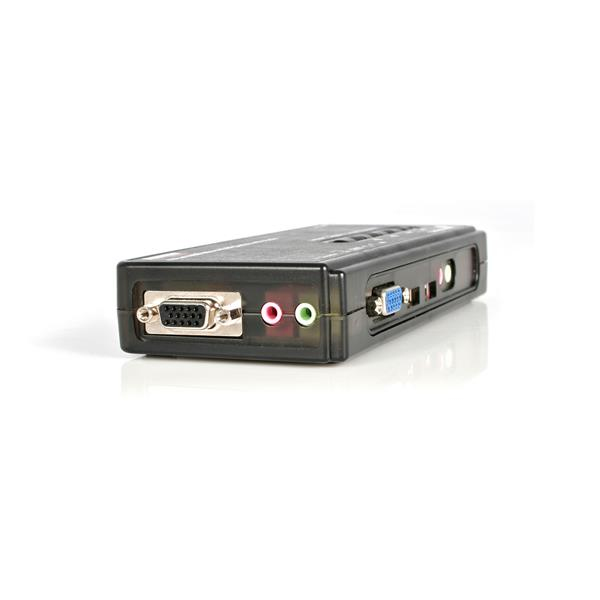 4 PORT BLACK USB KVM SWITCH KIT thumbnail