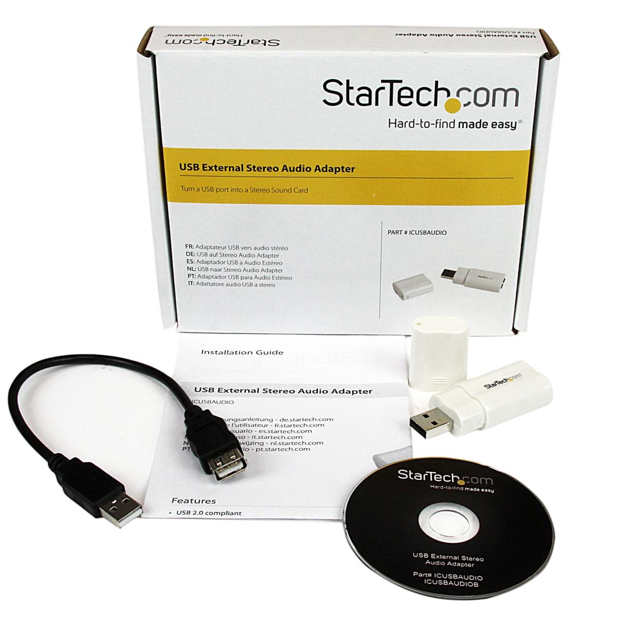 USB 2.0 TO AUDIO ADAPTER thumbnail