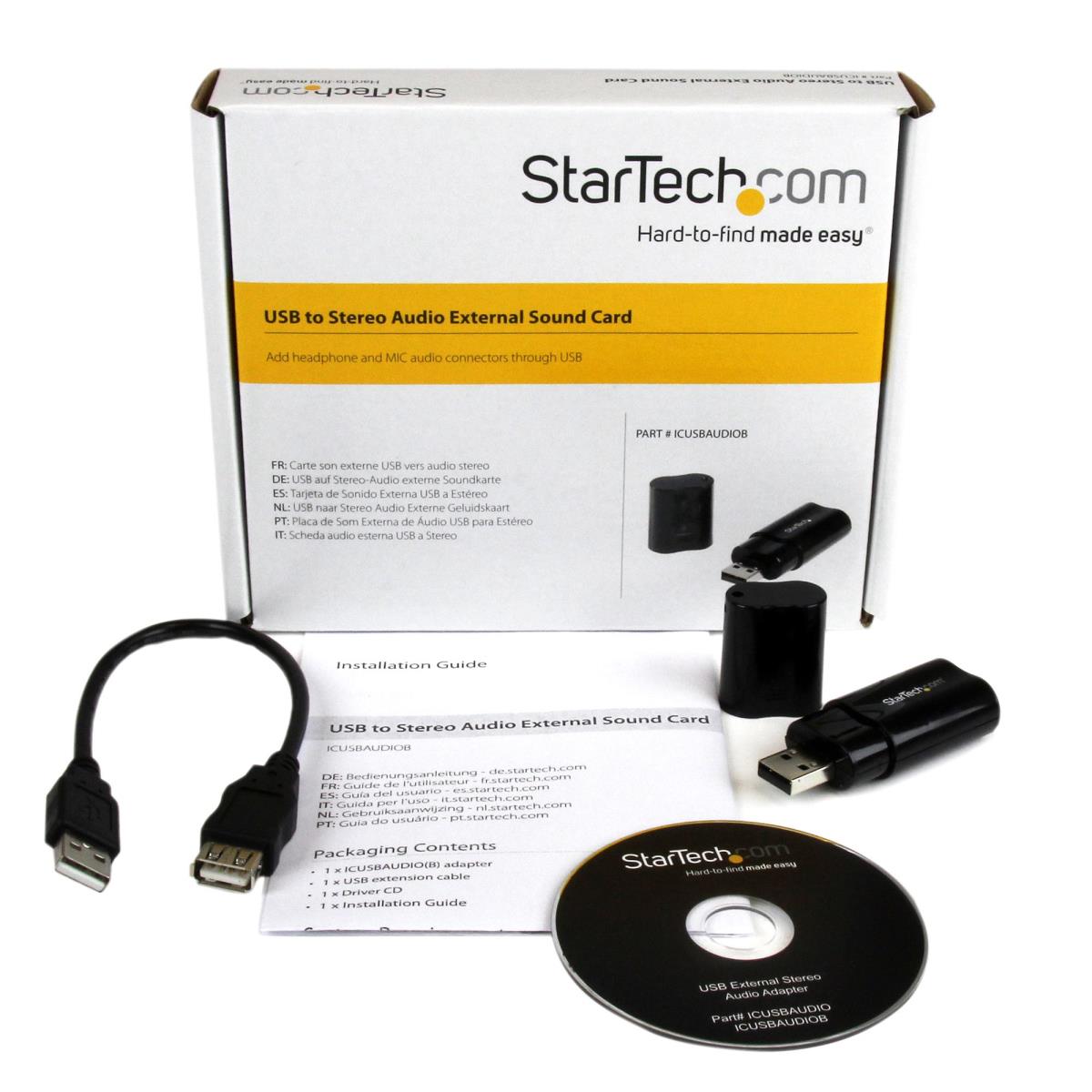 USB STEREO AUDIO ADAPTER thumbnail