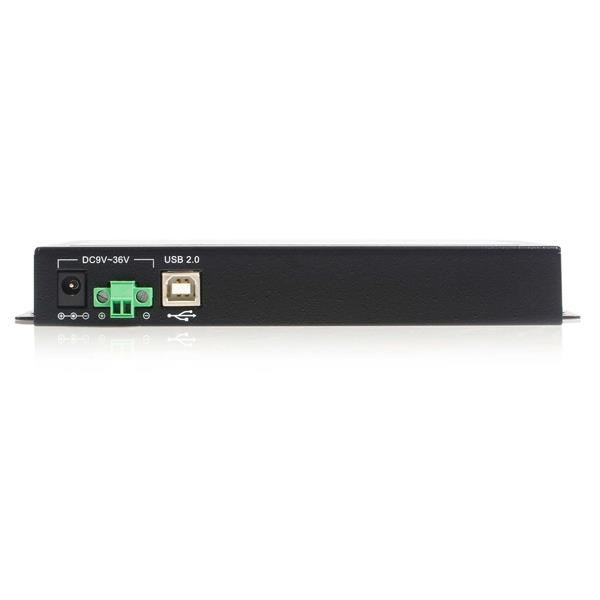 EU Product - 4-Port Wall Mountable USB to Serial Adapter Hub thumbnail