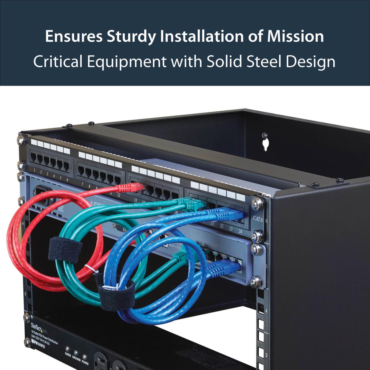 WALL MOUNT PATCH PANEL BRACKET thumbnail