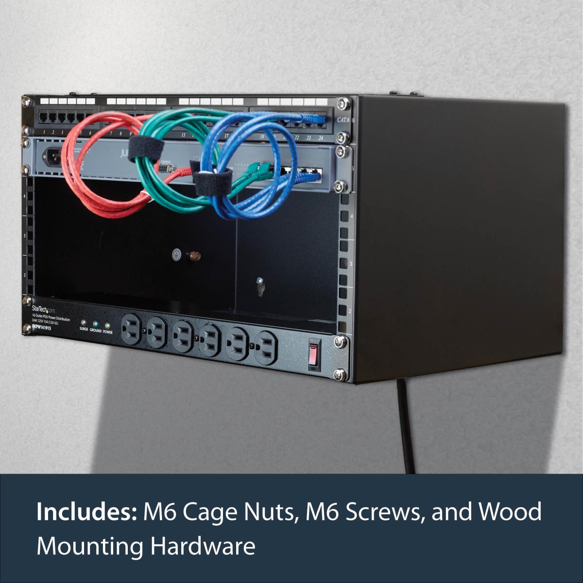 WALL MOUNT PATCH PANEL BRACKET thumbnail