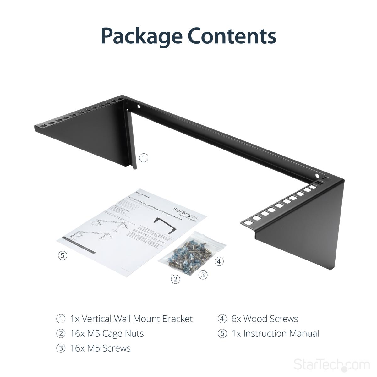 WALL MOUNT PATCH PANEL BRACKET thumbnail