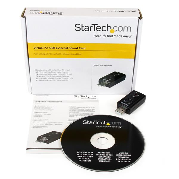 VIRTUAL 7.1 USB STEREO AUDIO thumbnail