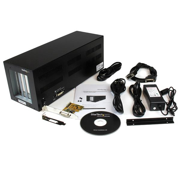 PCI Express to 2 PCI & 2 PCIe Expansion Enclosure System - Full Length (PEX2PCIE4L) - System bus extender - for P/N: SVA12M5NA thumbnail