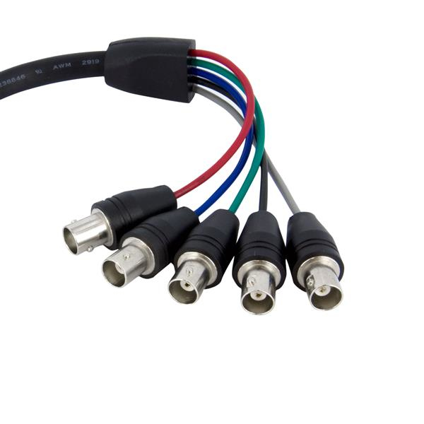 1FT COAX HD15 VGA TO 5 BNC thumbnail