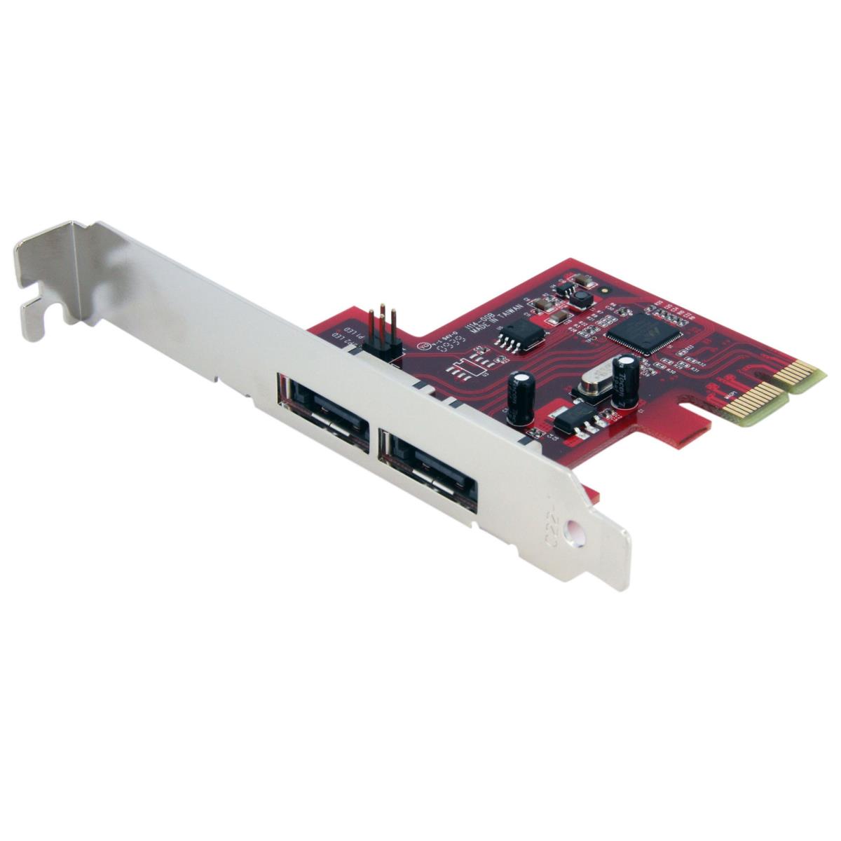 Pci-e Esata Controller Card 2port SATA 6GBps thumbnail