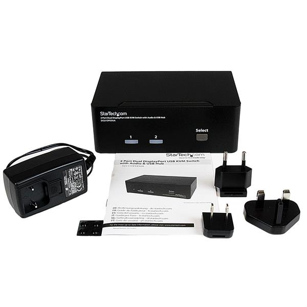 2 PORT DUAL DISPLAYPORT USB KVM thumbnail