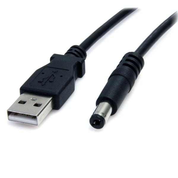 3 FT USB TO TYPE M BARREL 5V DC thumbnail