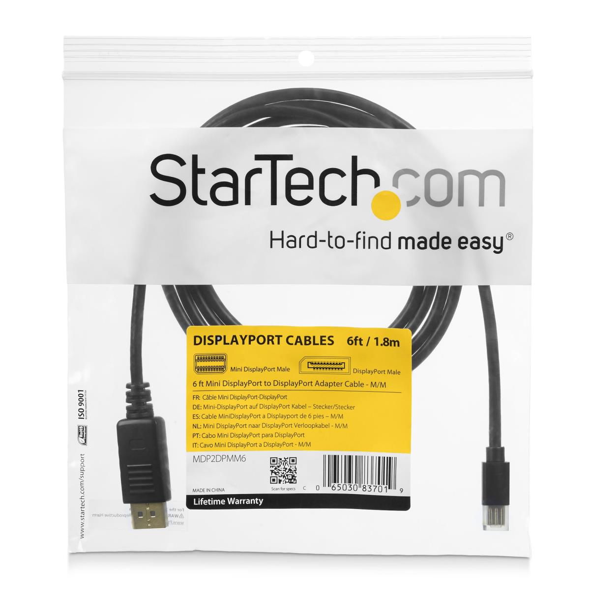 MINI DISPLAYPORT TO DISPLAYPORT thumbnail