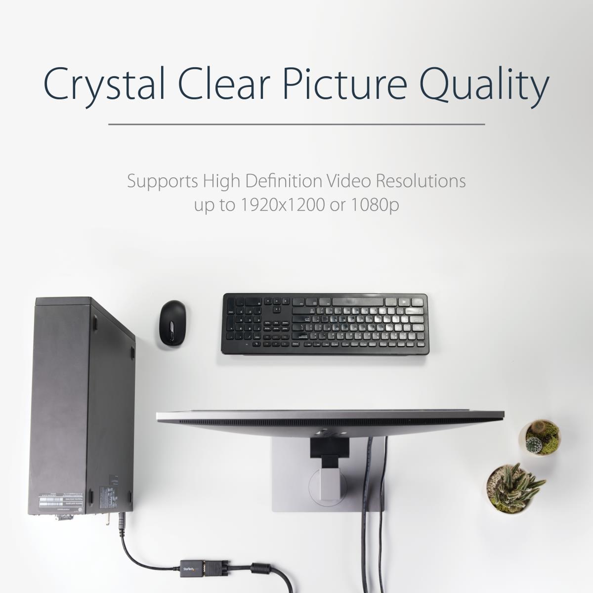 DISPLAYPORT TO VGA ADAPTER - DP thumbnail