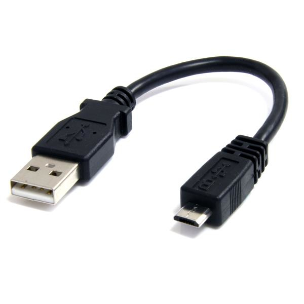 6IN MICRO USB CABLE - A TO MICR thumbnail