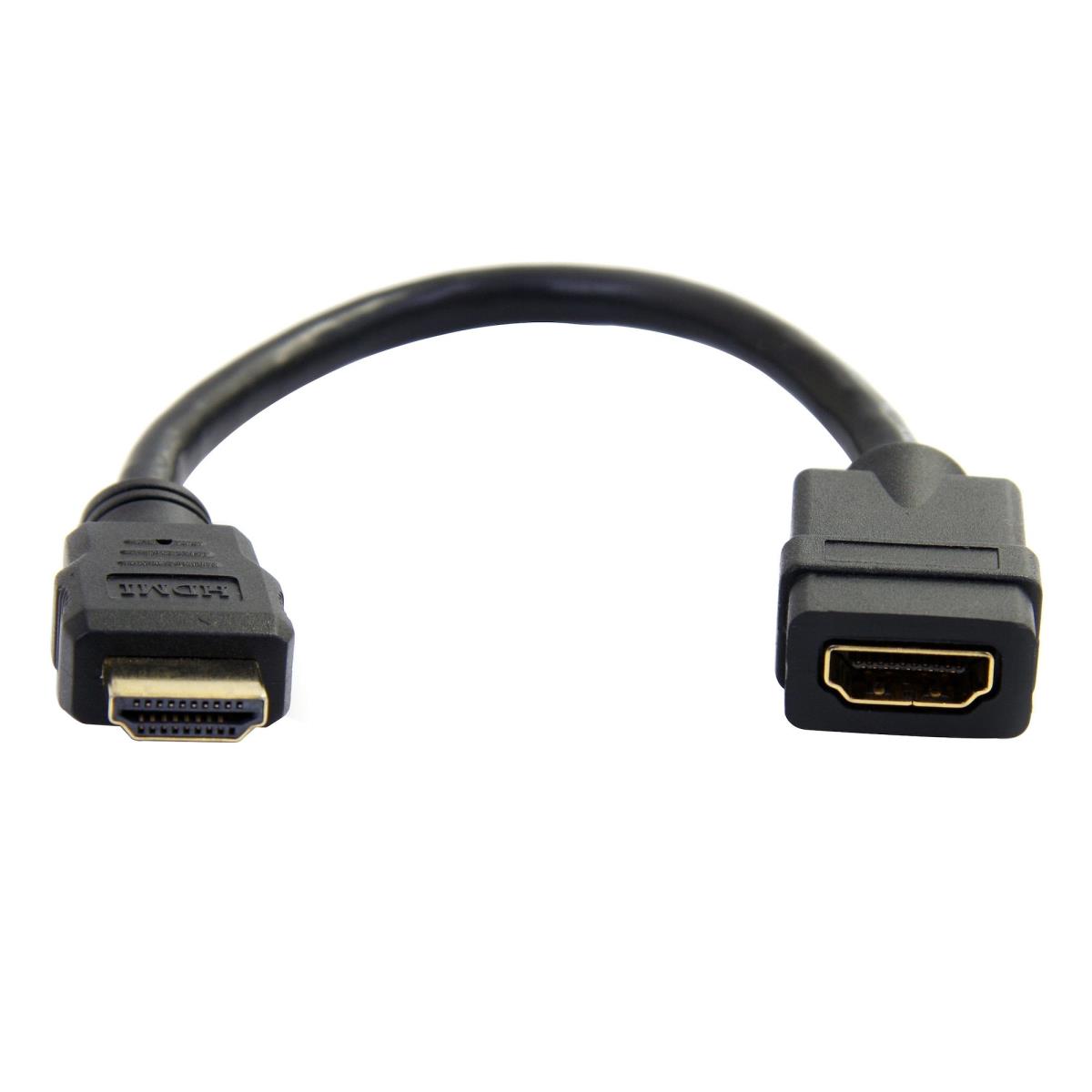 6IN HDMI EXTENSION CABLE MALE thumbnail
