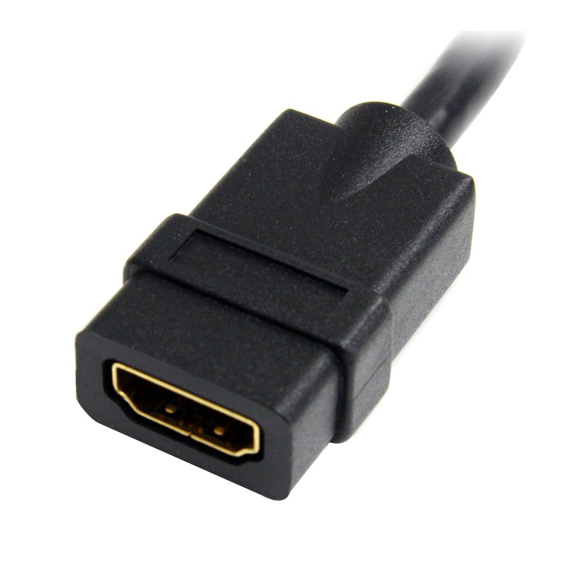 6IN HDMI EXTENSION CABLE MALE thumbnail