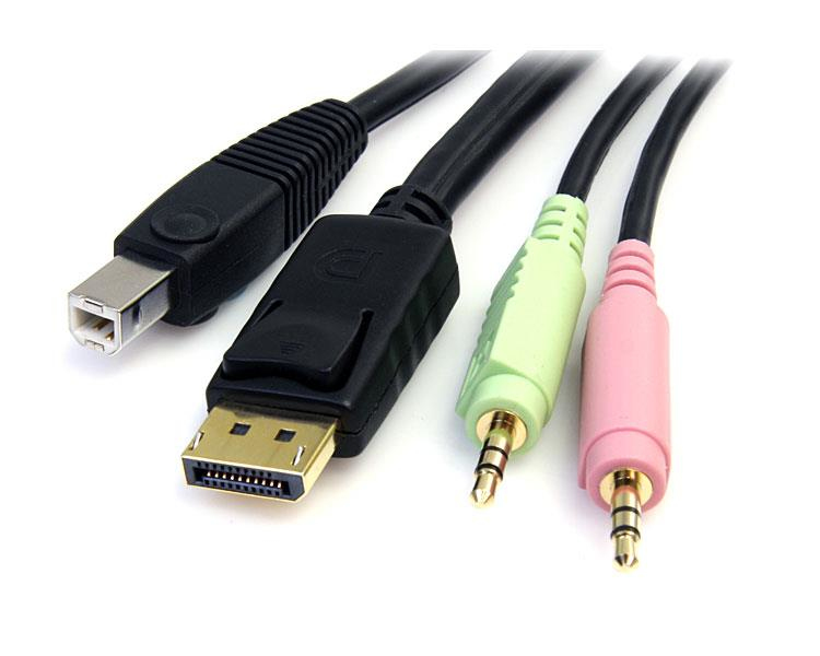 4-IN-1 USB DISPLAYPORT KVM SWIT thumbnail