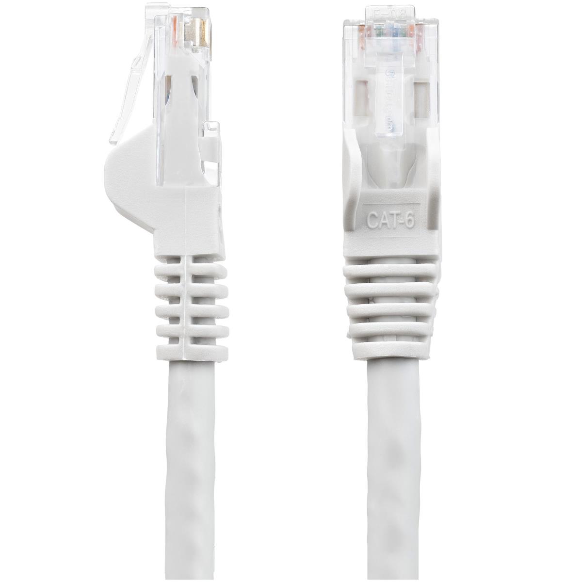 50FT WHITE SNAGLESS CAT6 UTP thumbnail