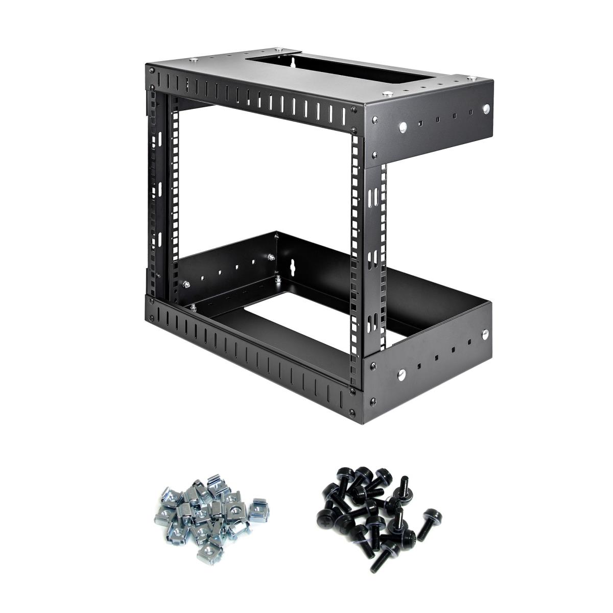 8U WALL MOUNT OPEN FRAME RACK thumbnail