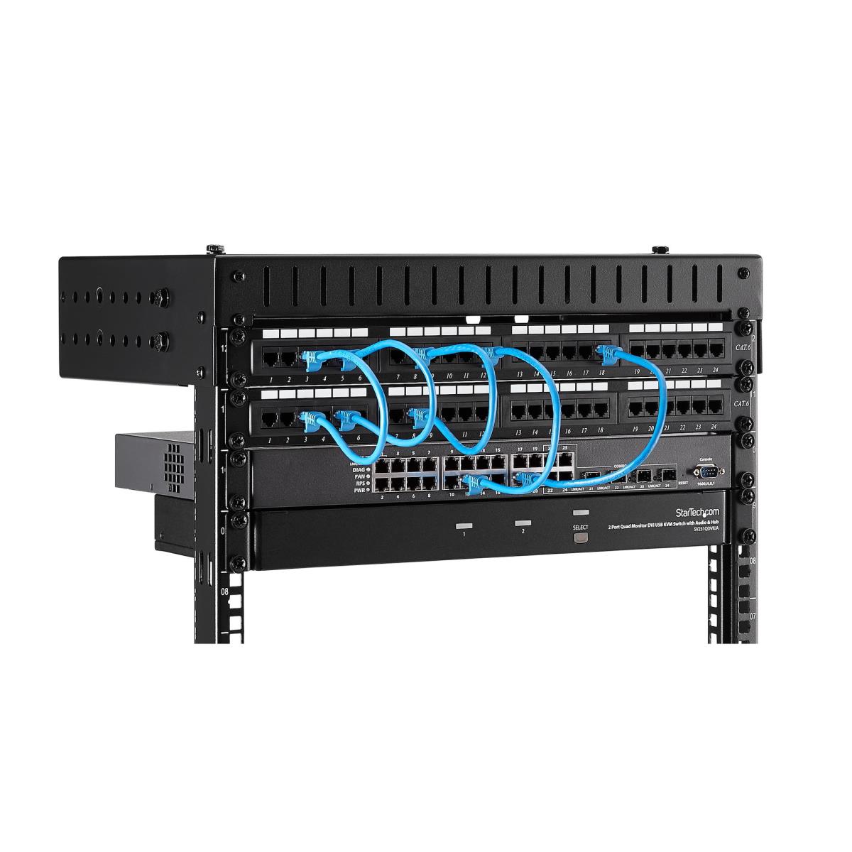 8U WALL MOUNT OPEN FRAME RACK thumbnail