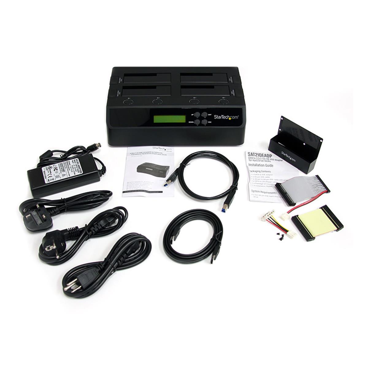 4 Bay USB 3.0/ eSATA Hard Drive Duplicator Dock for 2.5