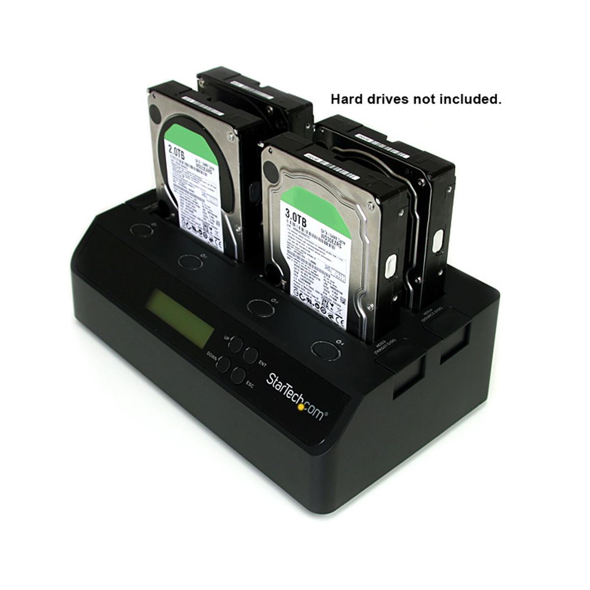 4 Bay USB 3.0/ eSATA Hard Drive Duplicator Dock for 2.5