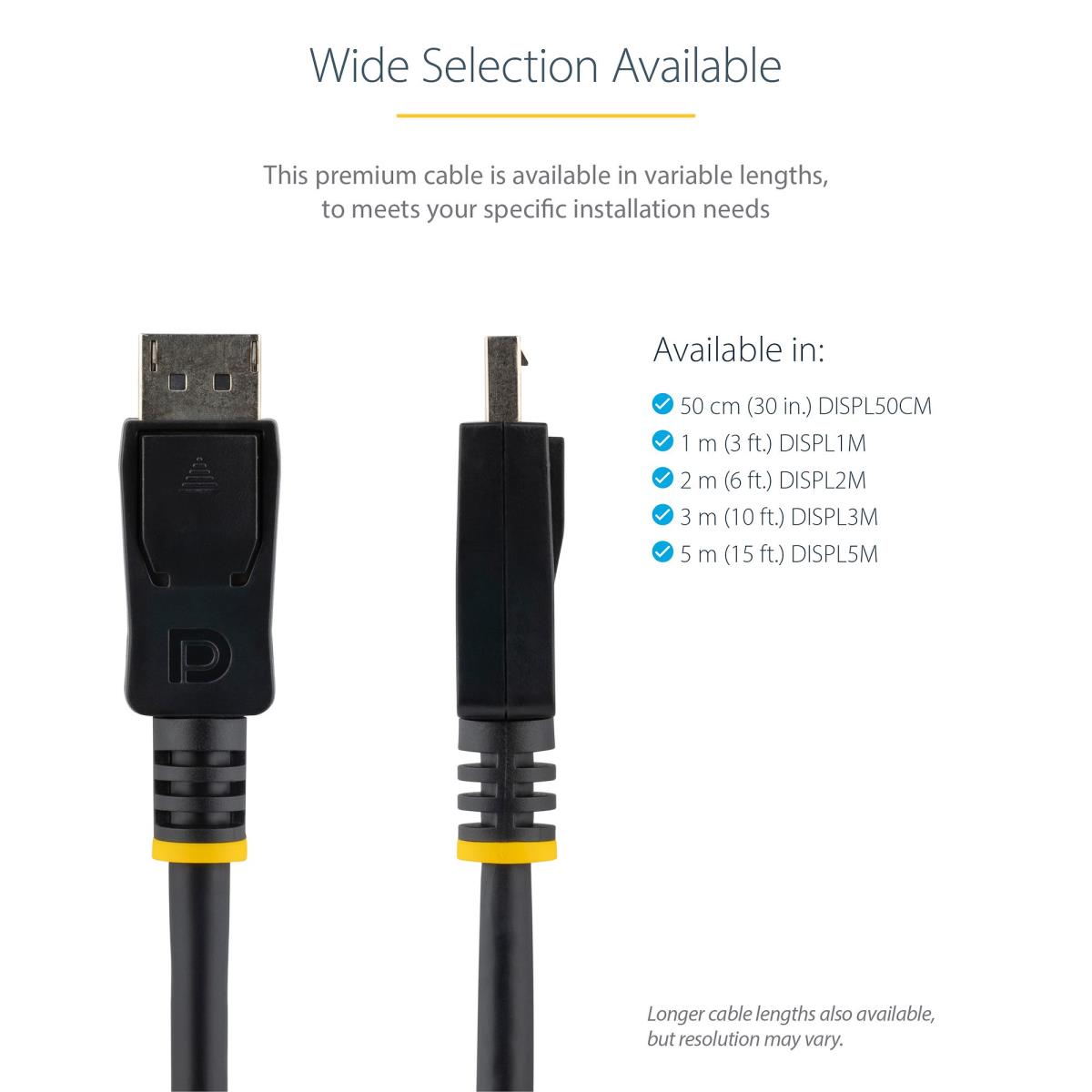1M DISPLAYPORT CABLE thumbnail