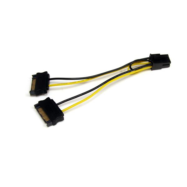 6IN SATA POWER TO 6 PIN PCIE thumbnail