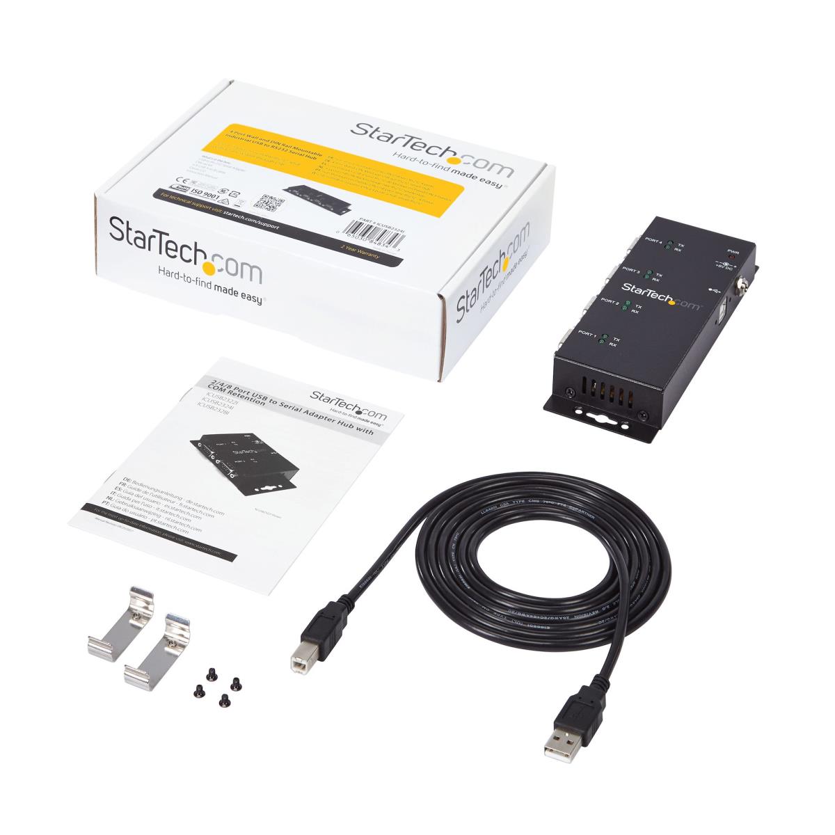 USB SERIAL HUB 4PORT USB TO DB9 thumbnail
