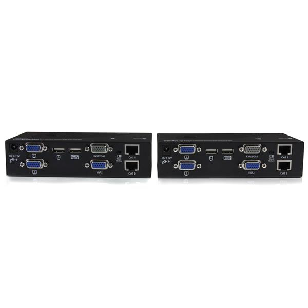 650 ft/200m USB 2.0 Dual VGA KVM Console Extender over Cat5 UTP -for Dual VGA, USB-enabled PC or KVM Switch - Upto 1920x1200 (SV565DUTPU) - KVM extender - over CAT 5 - up to 200 m - for P/N: SVA12M2NEUA, SVA12M5NA thumbnail
