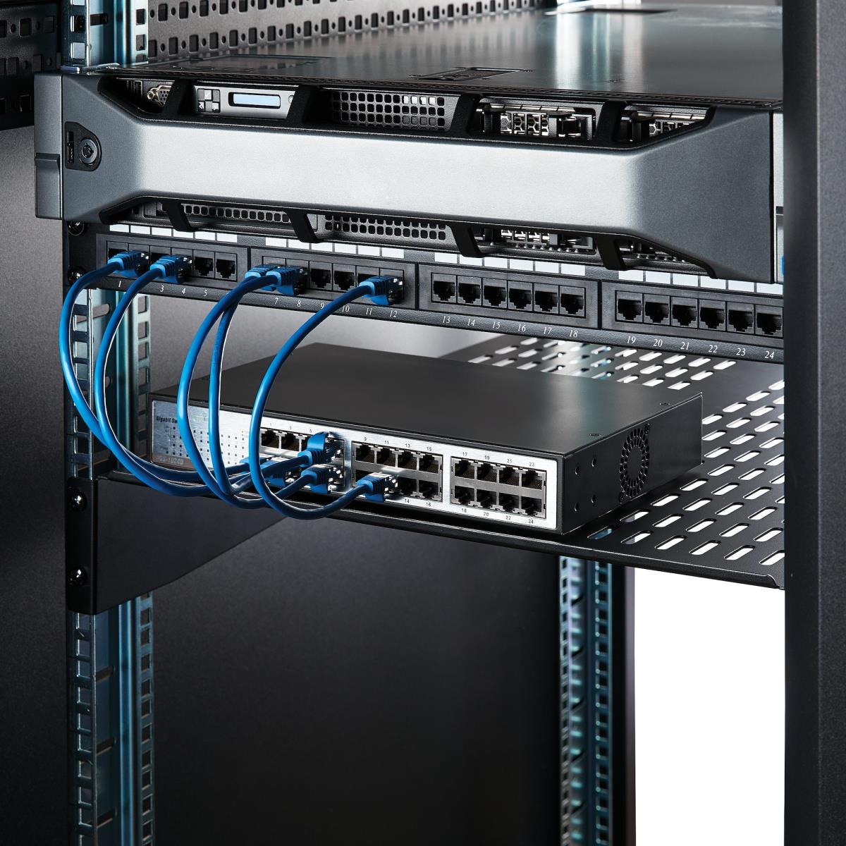 2U SERVER RACK SHELF UNIVERSAL thumbnail