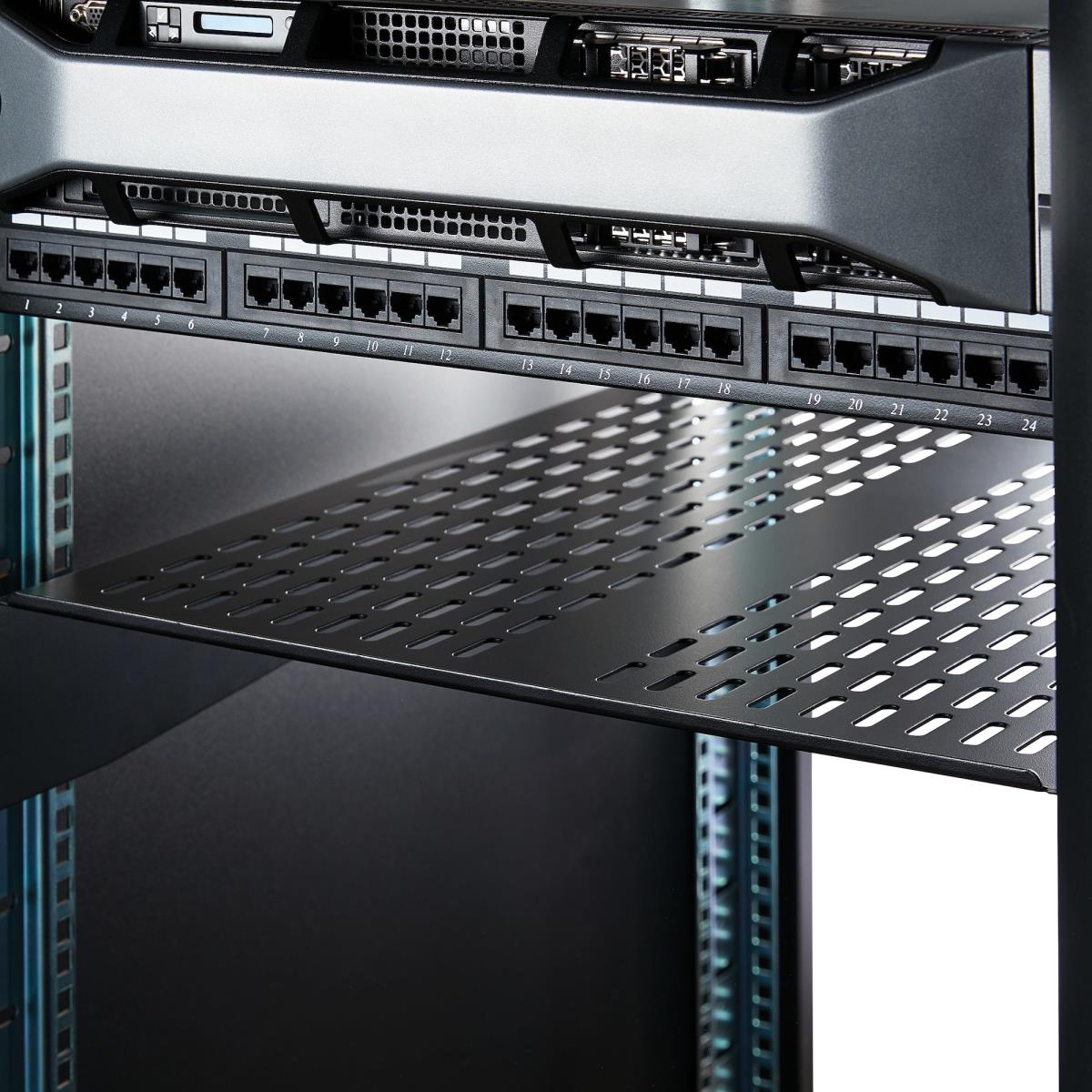 2U SERVER RACK SHELF UNIVERSAL thumbnail