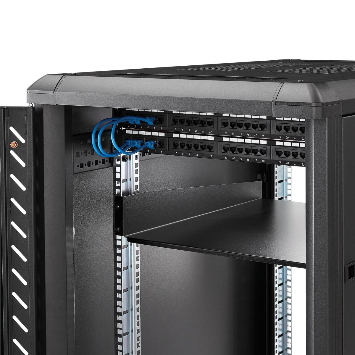2U SERVER RACK SHELF UNIVERSAL thumbnail