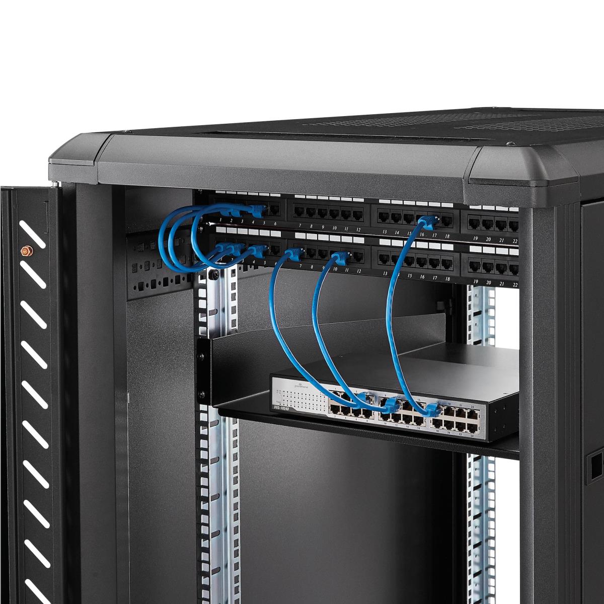 2U SERVER RACK SHELF UNIVERSAL thumbnail