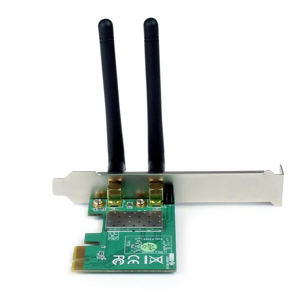 StarTech.com PCI Express Wireless N Adapter - 300 Mbps PCIe 802.11 b/g/n Network Adapter Card ��� 2T thumbnail