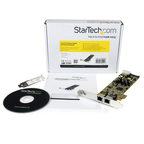 2 PORT POE CARD NETWORK PCIE thumbnail